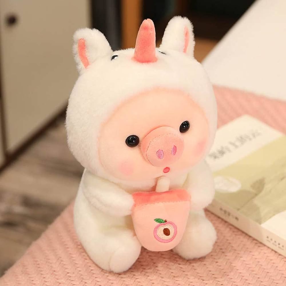 pig plush kawai