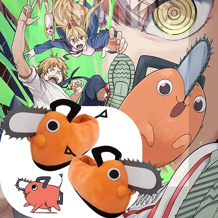 Chainsaw  Slippers Pochita