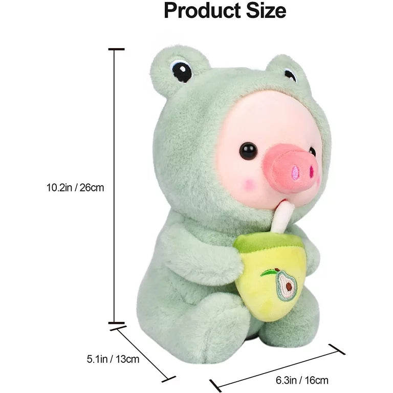 Cute Boba Pig Plush