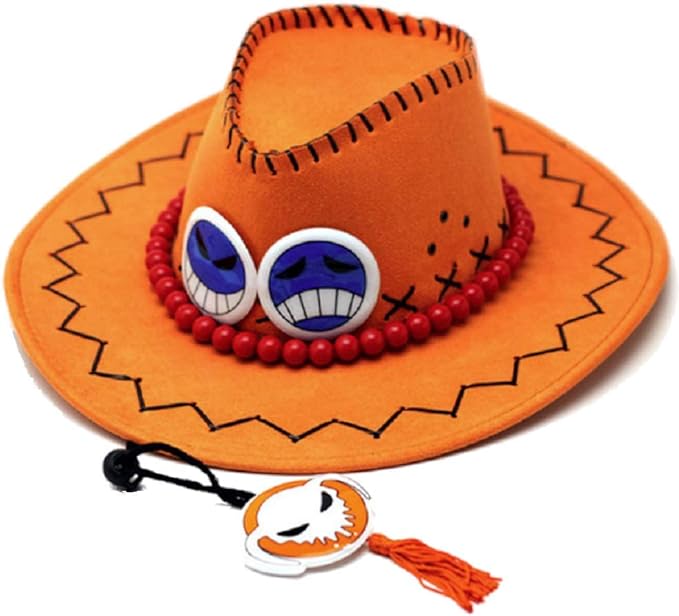 Hat Costum  Ace one piece/ Sombrero de one piece