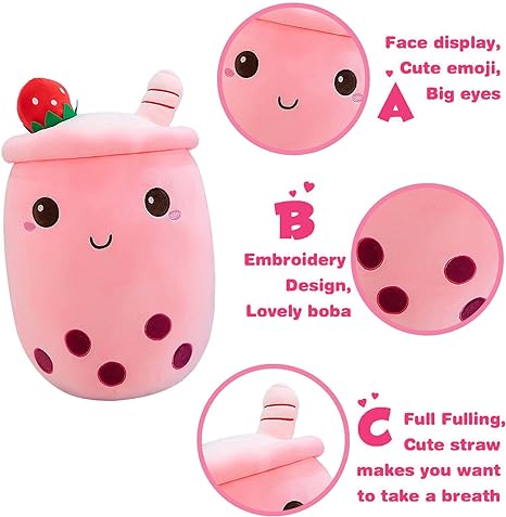 Fruit Styled Boba Plush 20cm