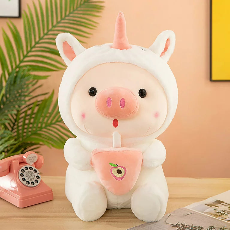 pig plush kawai