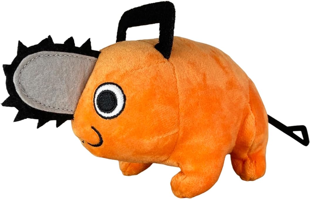 Orange Chainsaw  man Plush