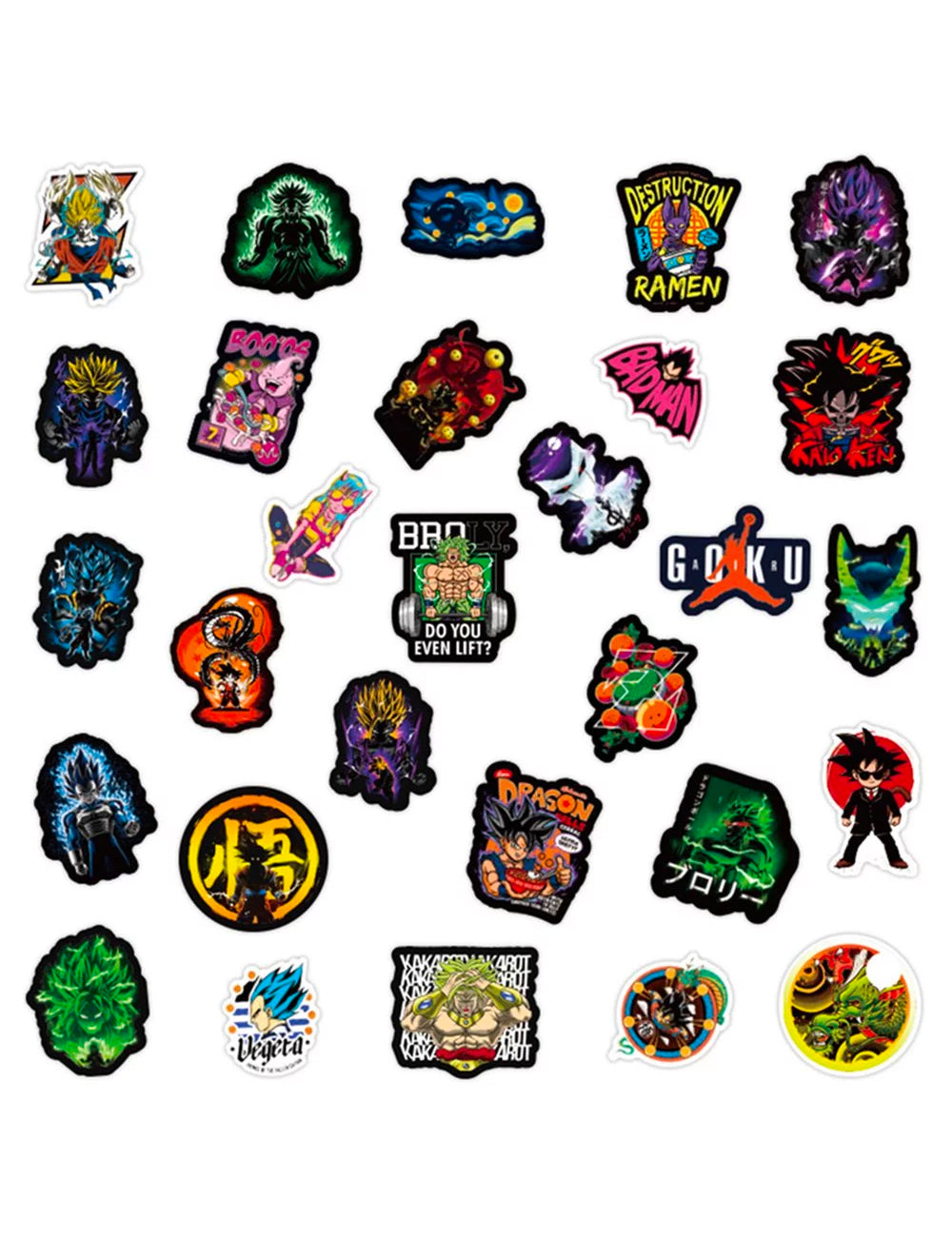 Dragon Ball Stickers