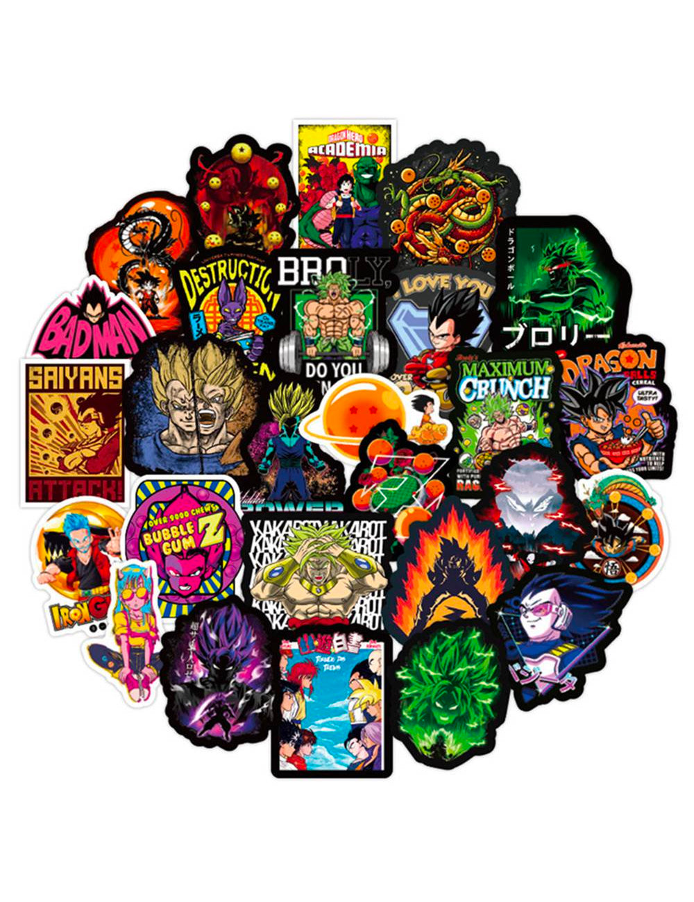 Dragon Ball Stickers